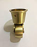 Колесо меблеве поворотне KM-RR-88 Gold Brass класика, латунь, фото 4
