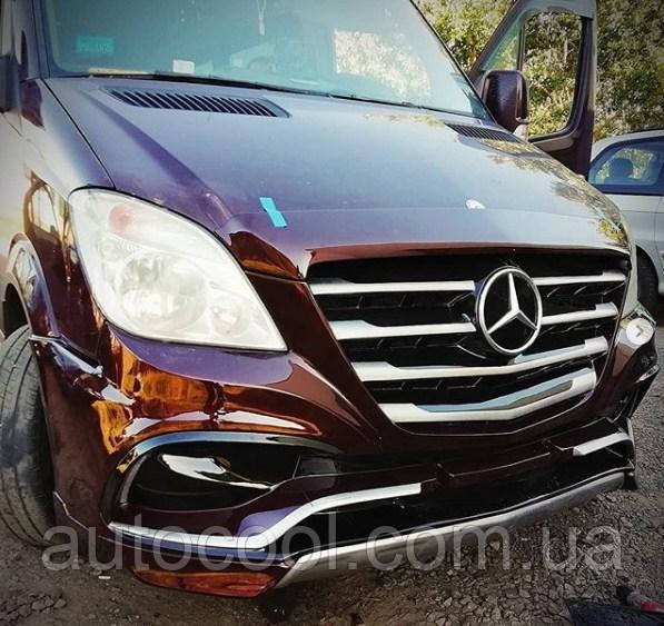 Тюнінг-бампер Mercedes Sprinter W906 2006-2013 р.в. стиль AMG