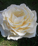 Люстра Троянда світильник квітка з матеріалу ізолон ручна робота, фото 7