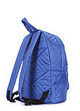 Рюкзак стьобаний POOLPARTY синій, фото 3