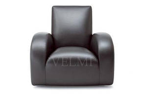 Крісло для очікування Marko зручне м'яке крісло з широкими підлокітниками для клієнтів офісу ресторану кафе салону краси VM302