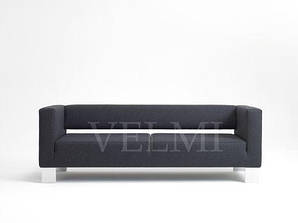 Диван для очікування VM211 тримісний офісний диван для клієнтів салону краси