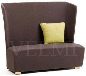 Диван для очікування VM223 диван з високою спинкою для клієнтів кафе ресторану бару