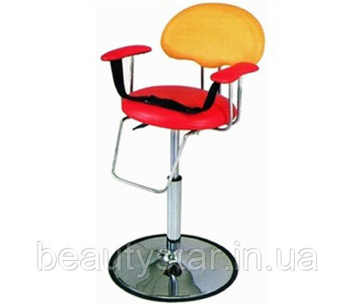 Дитяче крісло для стрижки, перукарське крісло для дітей в салоні краси, крісло-пуф перукарський