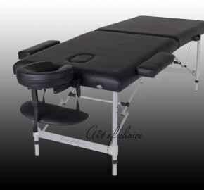 Портативний масажний стіл 2-х сегментний на алюмінієвих ніжках -DIO