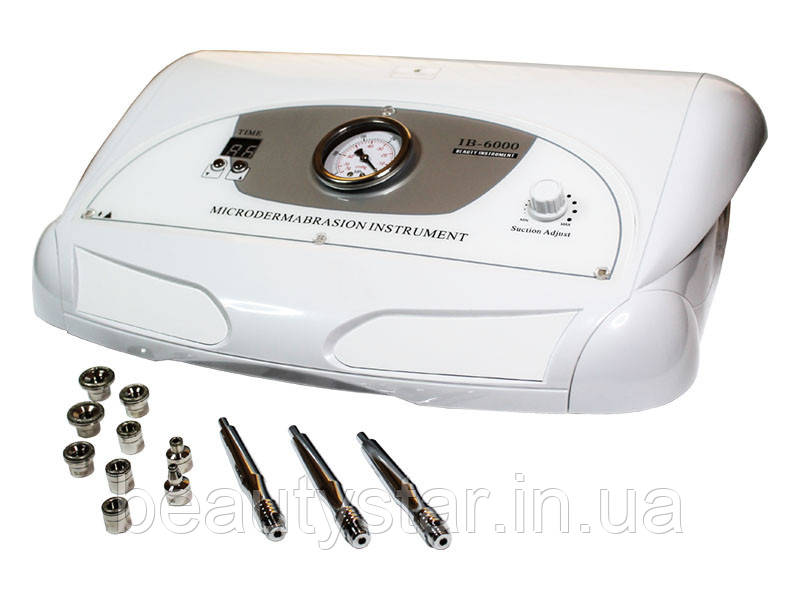 Апарат для алмазної мікродермабразиї з набором насадок різного діаметра-B.S. Ukraine мод. 6000