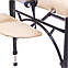 Двосекційний алюмінієвий складний масажний стіл валіза PERFECTO (NEW TEC) кушетка масажна переносна, фото 5