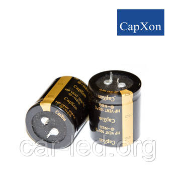 220mkf - 400v HP 25*41 CapXon 105°C конденсатор електролітичний