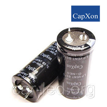 470mkf - 350v LP 35*42 Capxon, 85°C конденсатор електролітичний, фото 1