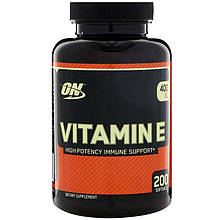 Вітамін Optimum Nutrition Vitamin E 400 IU 200 caps