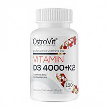 OstroVit Vitamin D3 4000 + K2 100 tabs