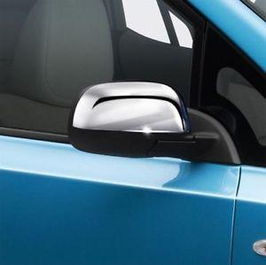 Хром накладки на дзеркала для Nissan Leaf (10-17)