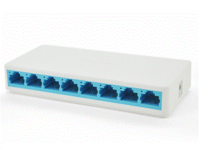 Комутатор Fast FS08C 8 портів Ethernet 10/100 Мбіт/сек