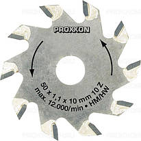 PROXXON 28016, Диск із твердосплавними накладками, ø 50 мм, 10 зубців