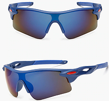 Сонцезахисні окуляри Robesbon (велоочки) сині