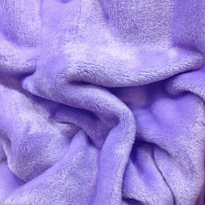 Плюшева тканина двостороння бузкова