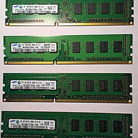Оперативна Пам'ять на 2GB DDR3 PC-10600 1333 Mhz SAMSUNG Б/У пам'ять ОЗП ( Модуль ddr 3 2 Gb)