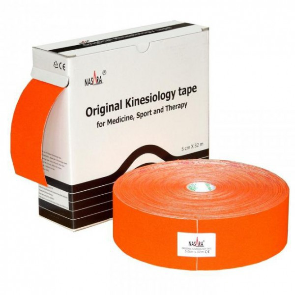 Кінезіо тейп Nsara 5sm 32м (Оранжевий)