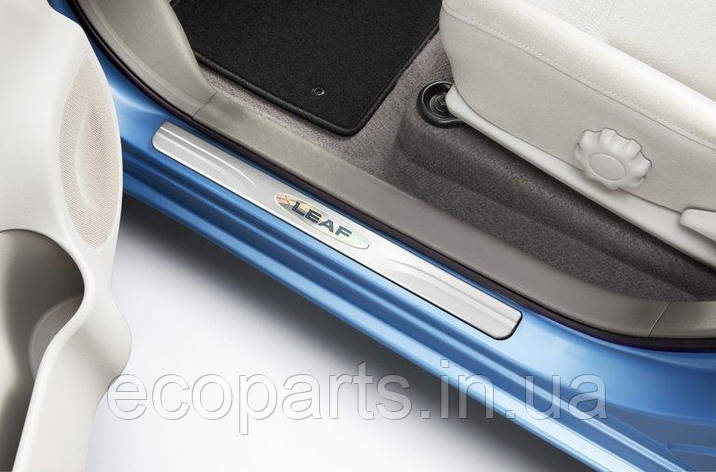 Накладки на пороги для Nissan Leaf (10-17), фото 2