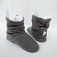 Капці «Коти» сіро-білі, фото 4
