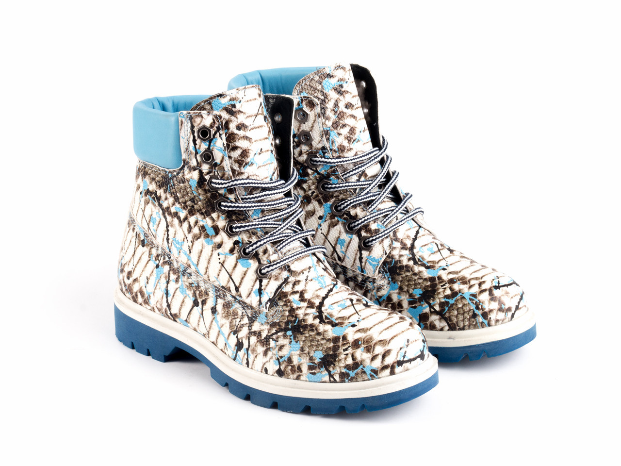 Черевики Etor 5169-105-348-1 блакитний+різнокольоровий, фото 1