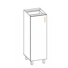 Нижня тумба в кухню з МДФ 30Н Паула Меблі Сервіс