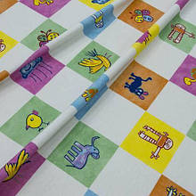 Декоративна тканина, дитячі картинки