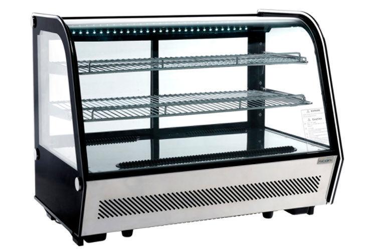 Вітрина теплова EWT INOX RTR-160L (БН)