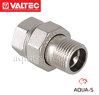 Сгон резьбовый разъемный Valtec DN 1/2" конусная "американка" (Италия) VTr.341.N.0004