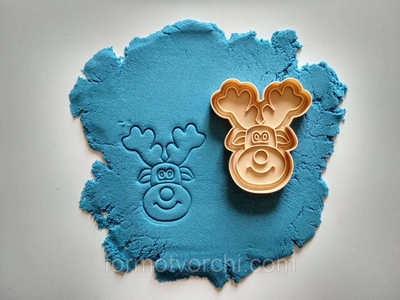 3D-формочки-вирубки для пряників "Олень 5"