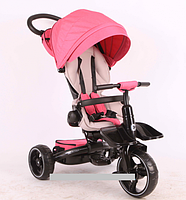 Велосипед-коляска Stokke Modi Crosser T 600 (6 в 1), рожевий