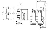 Захват CAM PS-B для бумажных рулонов без поворота