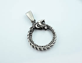 Дракон, Уроборос, Змій, Кулон, Підвіс, Амулет, Талісман, фото 5