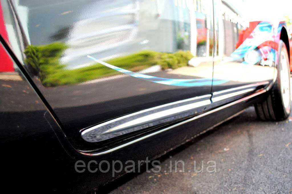 Хром молдинги дверей для Nissan Leaf (10-17)