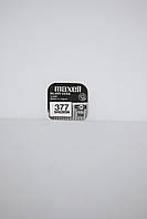 Батарейка для годинників Maxell SR626SW (377) 1.55V 28mAh Срібно-цинкова