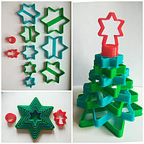 3D формочки-вирубки для пряників "Ялинка 13"