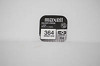 Батарейка для часов. Maxell SR621SW (364) 1.55v 23mAh 6.8x2.1mm Серебрянно-цинковая