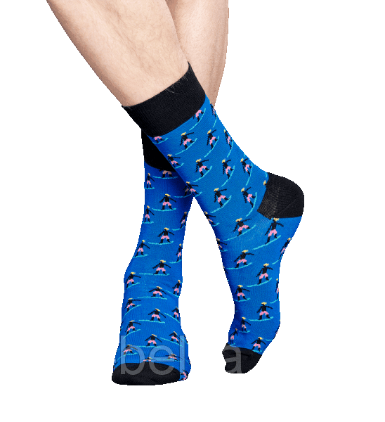 Чоловічі яскраві шкарпетки YOsox на подарунок креативнные, фото 1