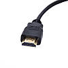 Адаптер конвертер відео + аудіо HDMI - VGA Dellta 1080P Black (2421), фото 4
