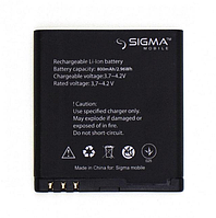 Аккумулятор (батарея) Sigma Comfort 50 Shell DUO Menol  800mAh