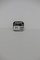 Батарейка для годинників Maxell SR416SW (337) 1.55V 8,3mAh Срібно-цинкова