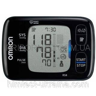 OMRON RS8 (НЕМ-6310-F-E) тонометр автоматичний з манжетою на зап'ястку ультратонкий і компактний