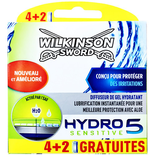 Картриджі для гоління Wilkinson Sword Hydro 5 Sensitive 6 шт. W0025