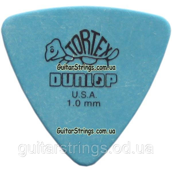 Медіатор Dunlop 431R1.0 Tortex Triangle 1.00 mm, фото 1