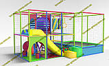 Дитячий ігровий лабіринт із батутом для приміщення new 2023, фото 7