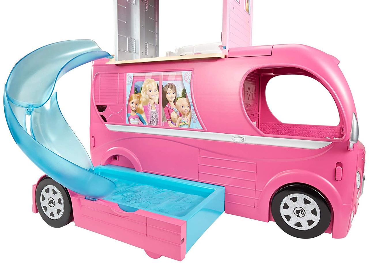 Кемпер трейлер Барбі Barbie Pop Up Camper для Барбі фургон для подорожей