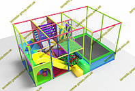 Детский игровой лабиринт с батутом для помещения NEW 2023