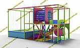 Дитячий ігровий лабіринт із батутом для приміщення NEW 2023, фото 5
