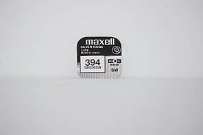 Батарейка для годинника. Maxell SR936SW (394) 1.55V 71mAh 9,5x3,6mm Ціна вказана за одну батарейку