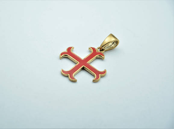 Хрест Тамплієрів, Мальтійський хрест, кулон, амулет, фото 2